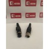 Conector 4 pines para pedal EFKA EB301 conector redondo, par macho y hembra